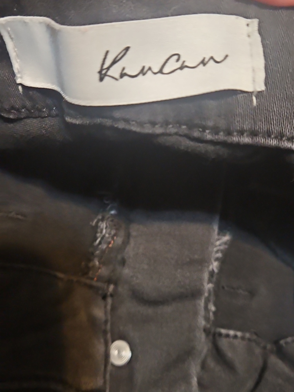 Kancan High-Rise Black Flared Denim Jeans - Picture 10 of 11